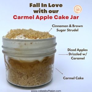 Caramel Apple Cake Jar